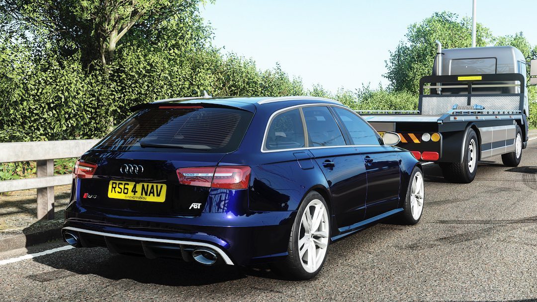 RS6 rear